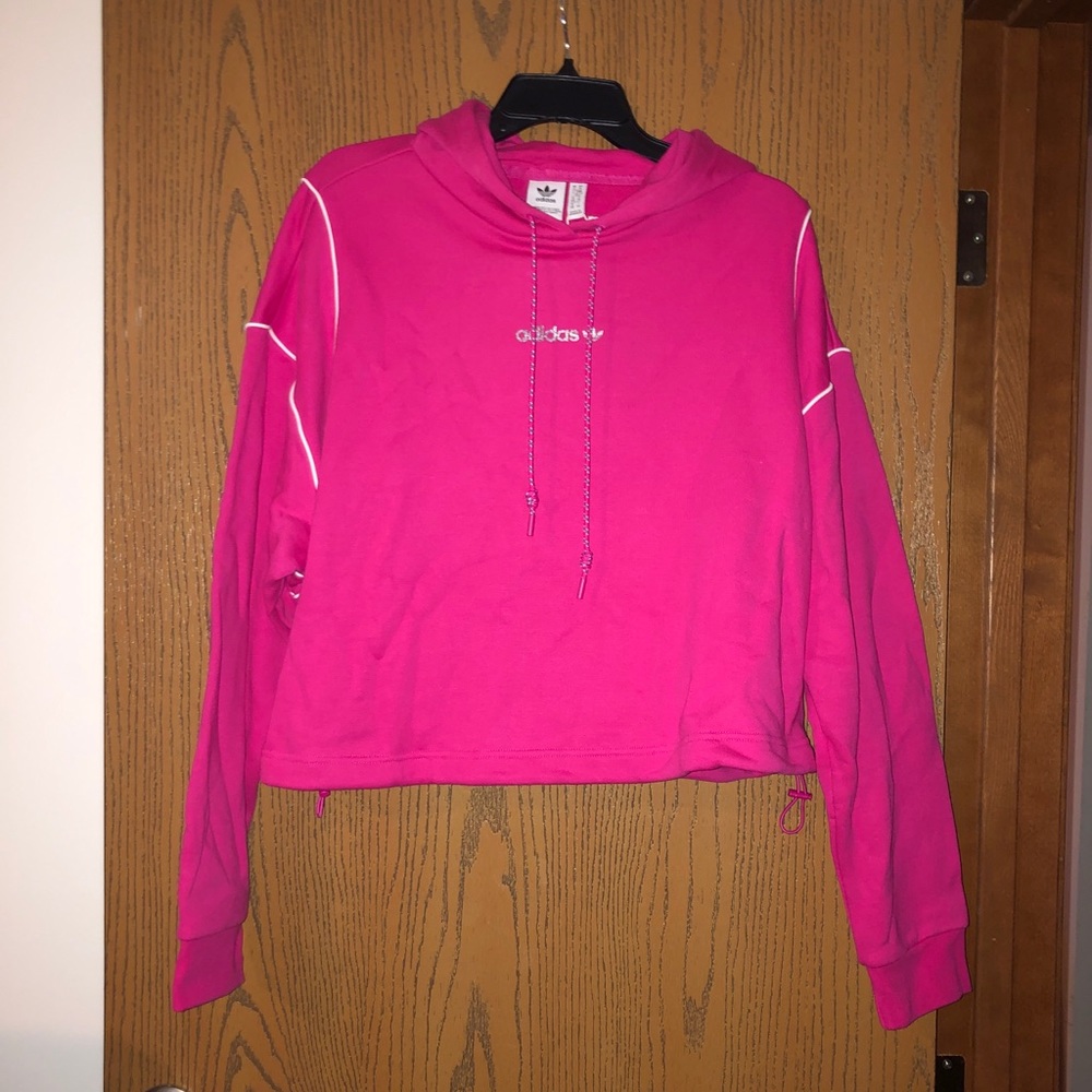Adidas Cropped Hoodie